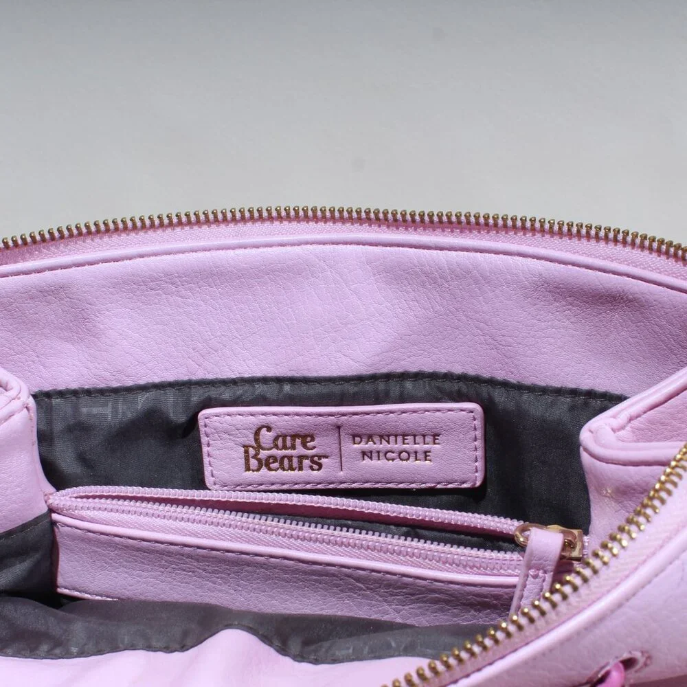 Danielle Nicole Care Bears Cheer Bear Pink Rainbow Convertible Backpack & Bag - Picture 10 of 13